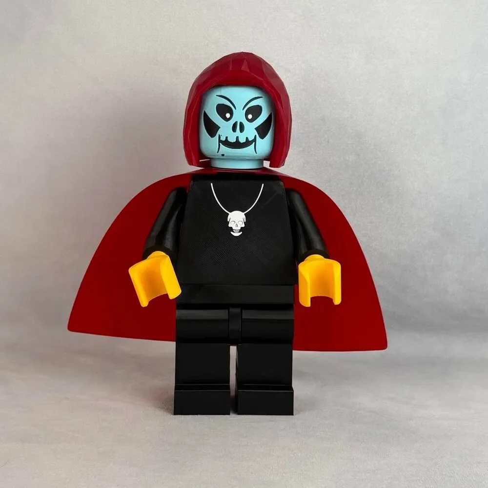 Sammy Terry Big Brick Giant Mini Figure, legendary Indiana TV horror host, India